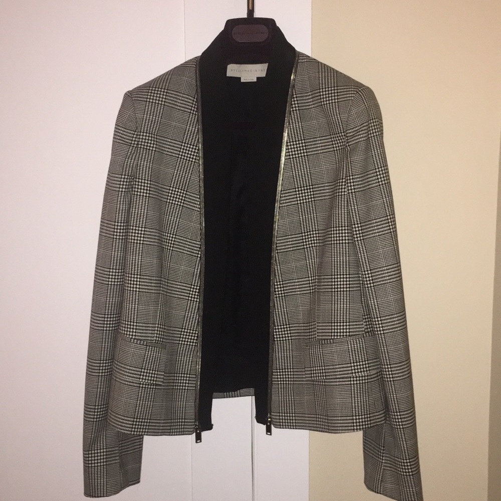 Stella McCartney jacket/blazer in black and white